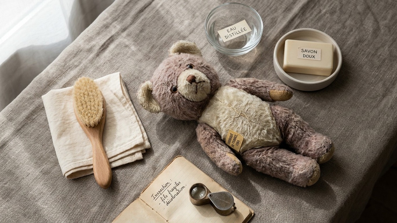 Comment Nettoyer une Peluche Vintage sans la Dévaloriser ?