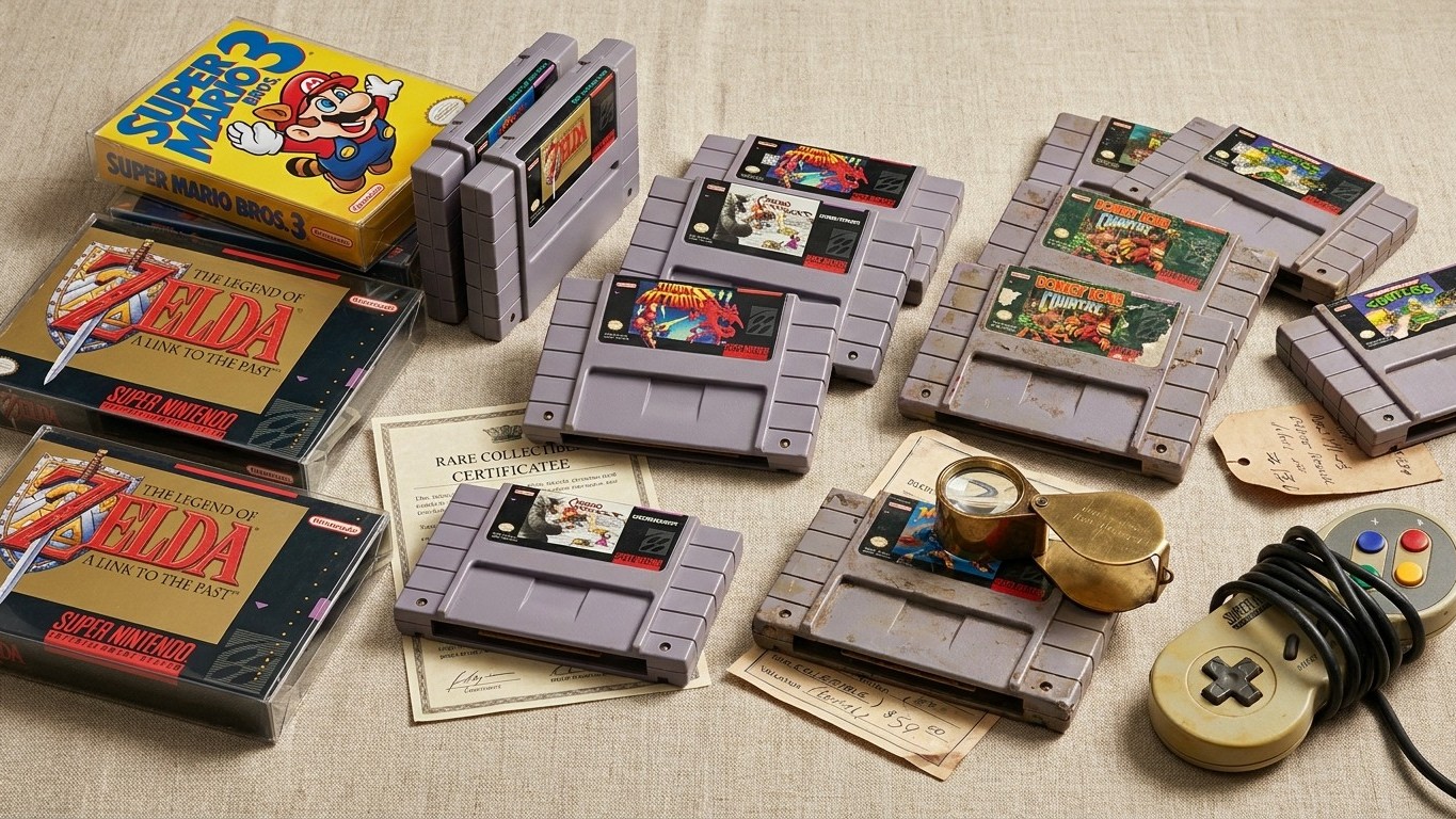 Nintendo NES et Super Nintendo : Cote des Jeux Complets