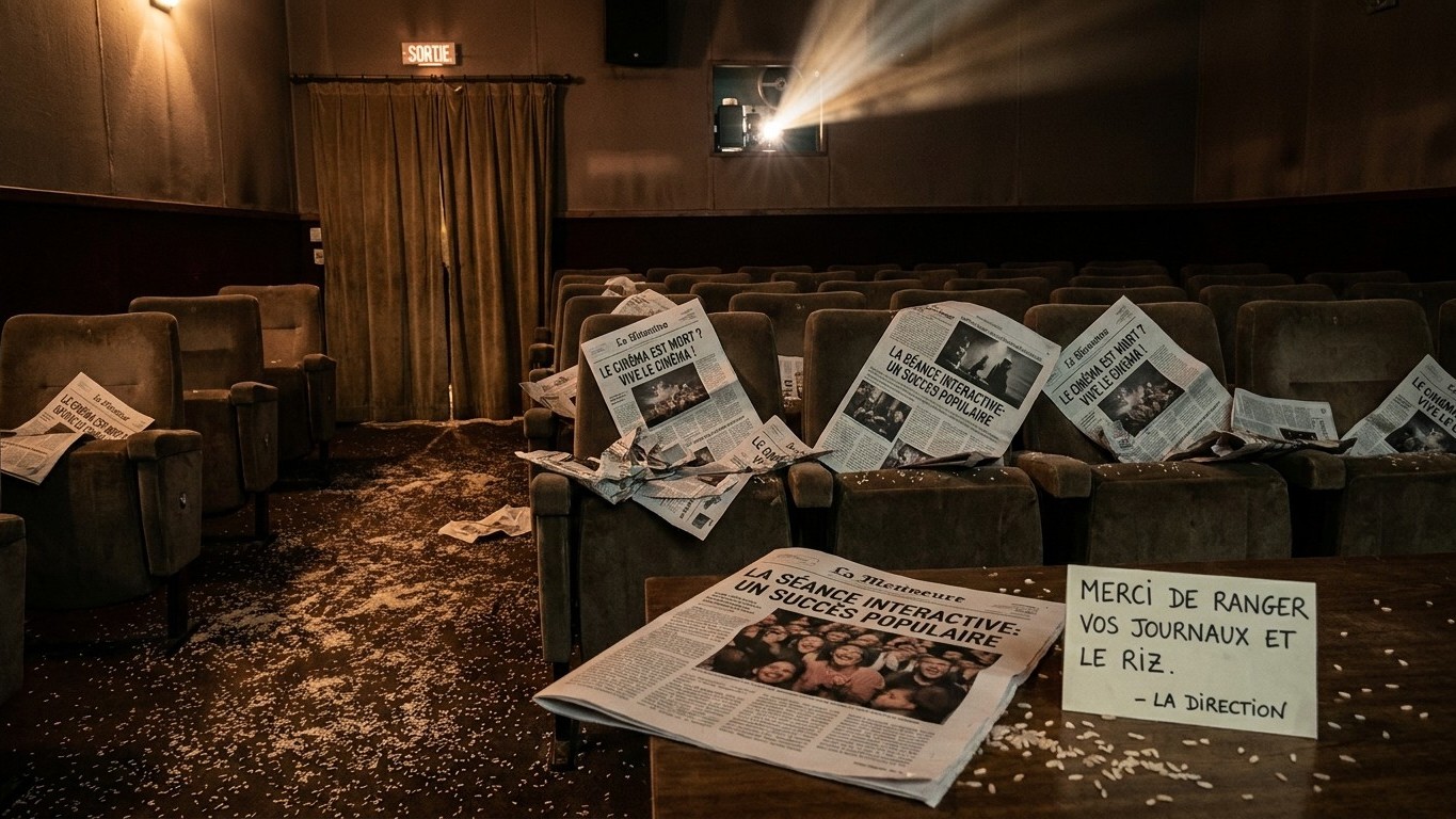« Prends du riz et un journal » : ce qu'on m'a glissé avant d'entrer dans cette salle de la rue Galande