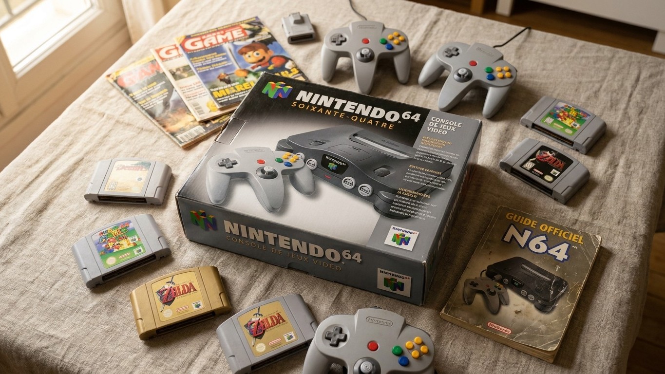 Consoles et Jeux Vidéo Rétro