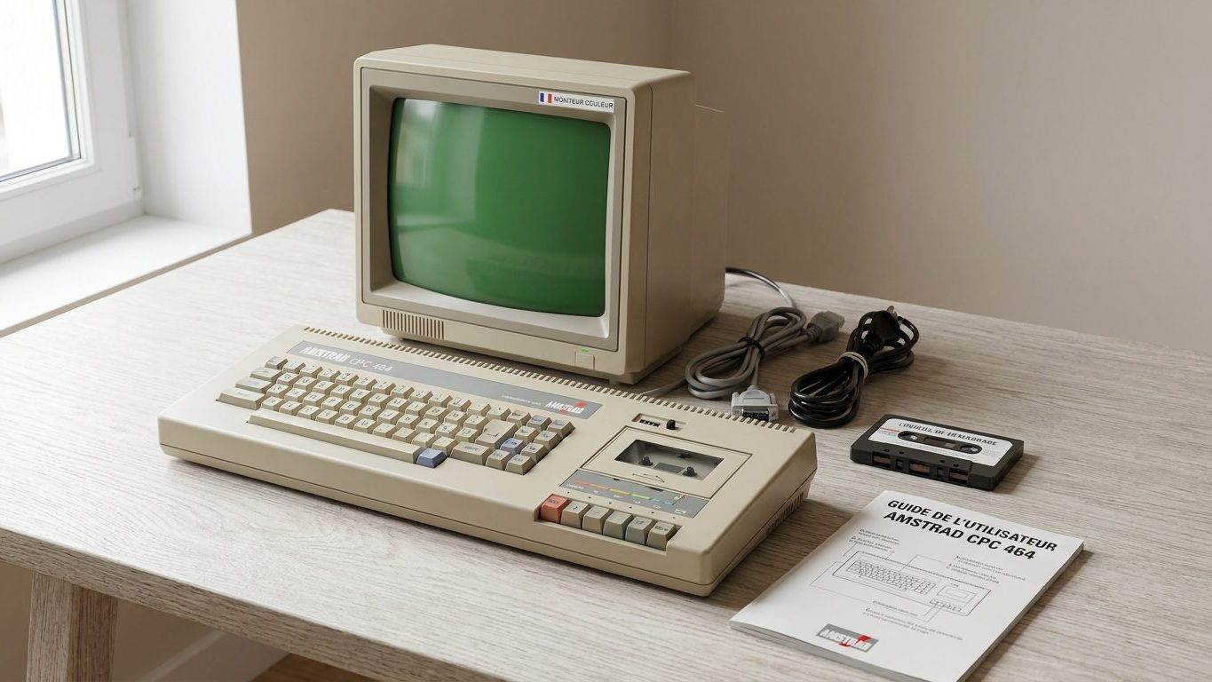 « Rends-nous la télé du salon » : ce qu'Amstrad a glissé dans le carton du CPC 464 en 1984 et que les autres vendaient à part
