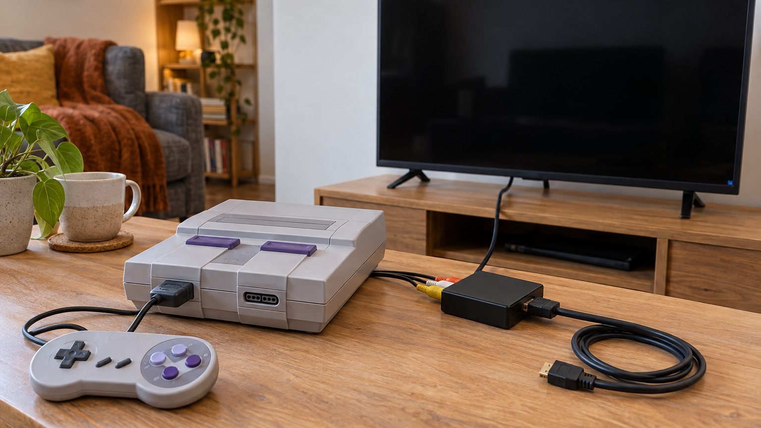Brancher une Super Nintendo sur une TV sans péritel : les câbles et adaptateurs qui fonctionnent vraiment